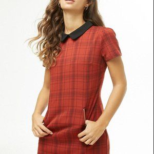 Plaid Forever 21 Collared Dress